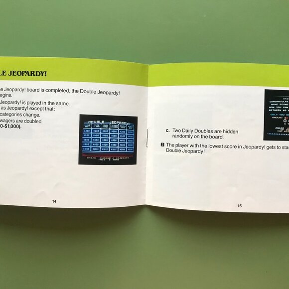 Nintendo (NES)– Jeopardy Junior Edition Game - Picture 10 of 11